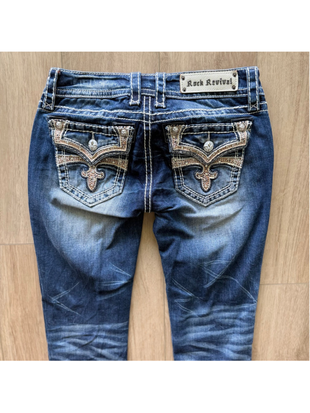 Rock Revival Rare Celine Skinny Bling sz 28